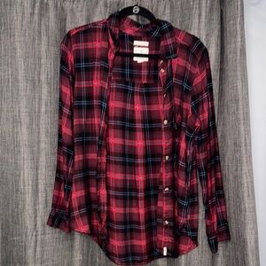American Eagle Boyfriend Fit Flannel